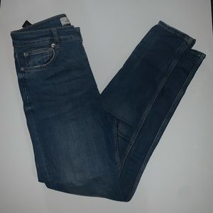 Zara high rise skinny jeans